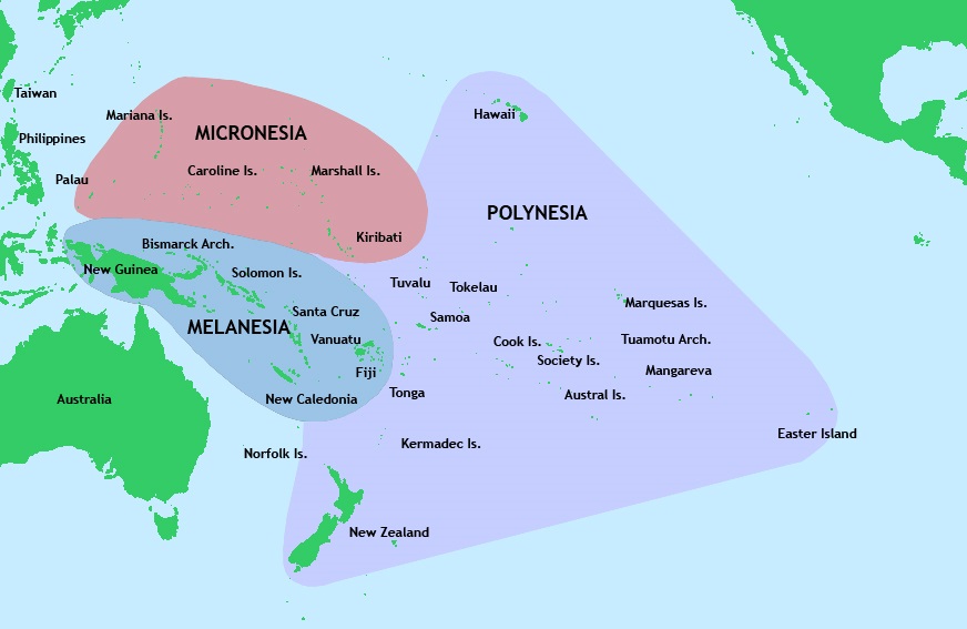 覚え方 ポリネシア メラネシア ミクロネシアとは何 意味 場所 国はどこ 天国に一番近い個人旅行